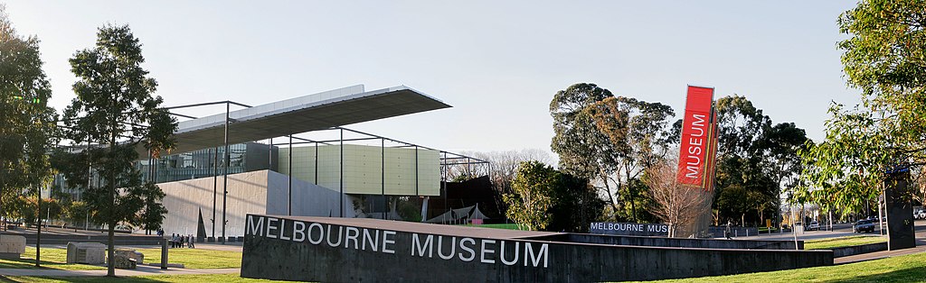 exteriors of the Melbourne Museum