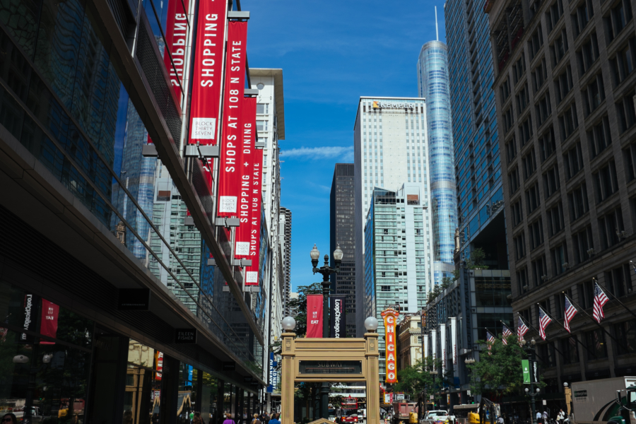 State Street Retail District in Chicago