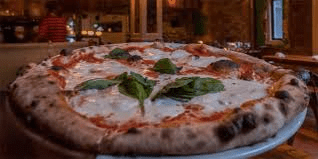 Pizza at Barboncino, restaurant at Crown Heights
