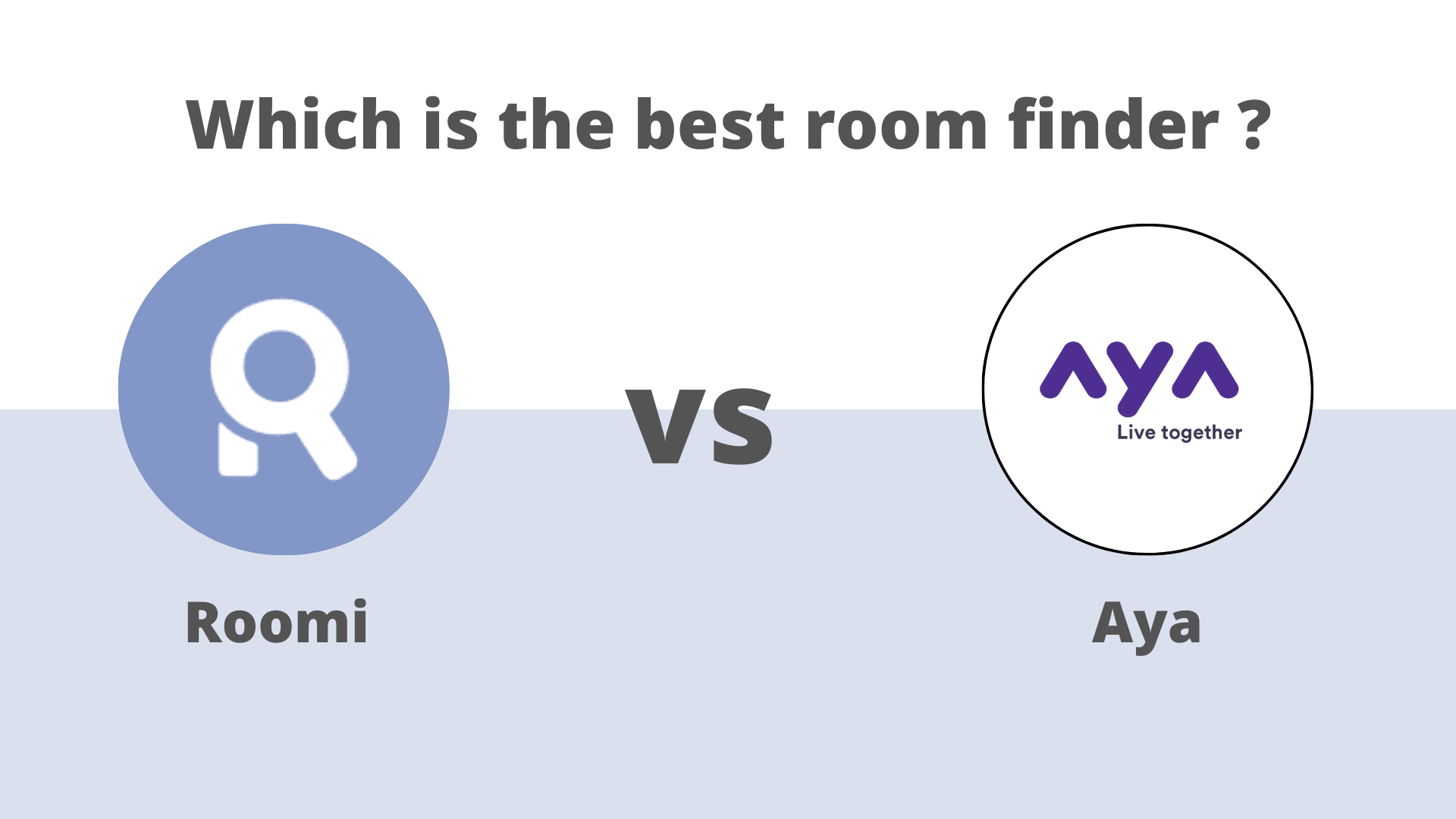 Roomi vs Aya: Which is the Best Portal to Find Rooms for Rent?